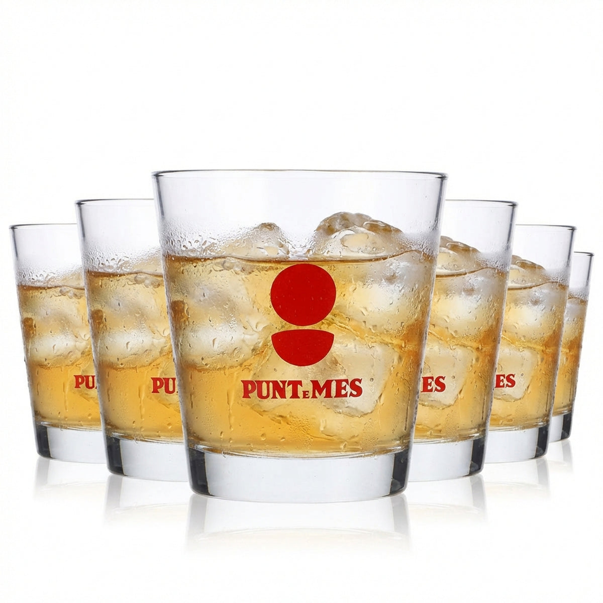 6x Verres à vermouth Punt e Mes 0,36 l Verres à liqueur coniques