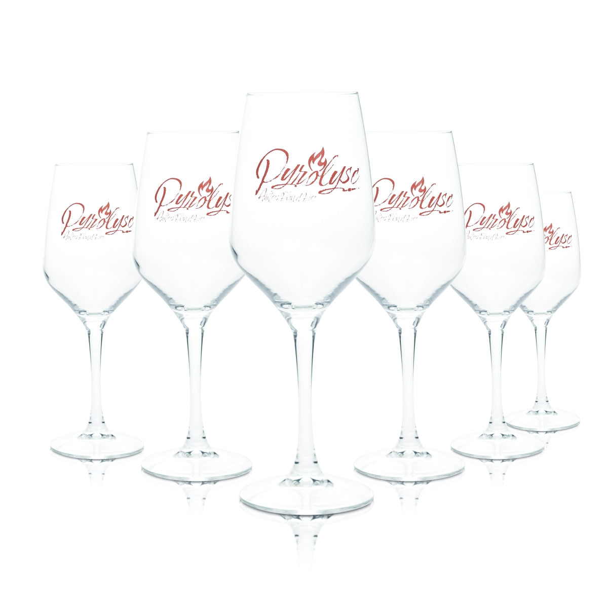 6 verres à bière pyrolysés 0,44 l, forme tulipe, Belgian Blonde BeerSelect Brew