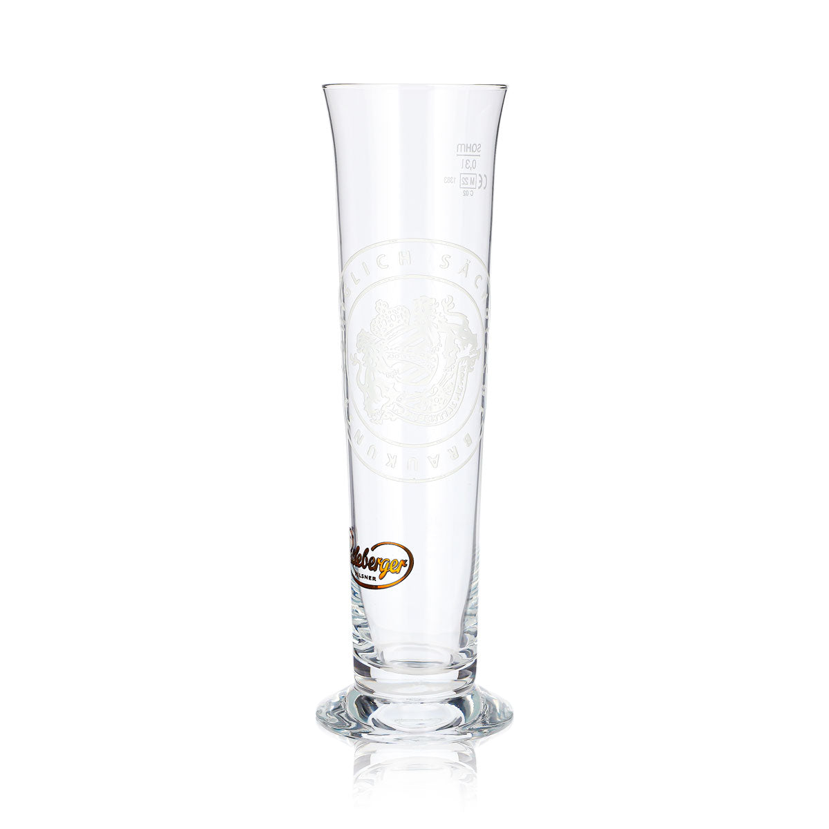 Lot de 6 verres à bière Radeberger de 0,3 l, modèle « Pokal Sahm », « L'art brassicole royal saxon » (lot de 6) – Vue 6