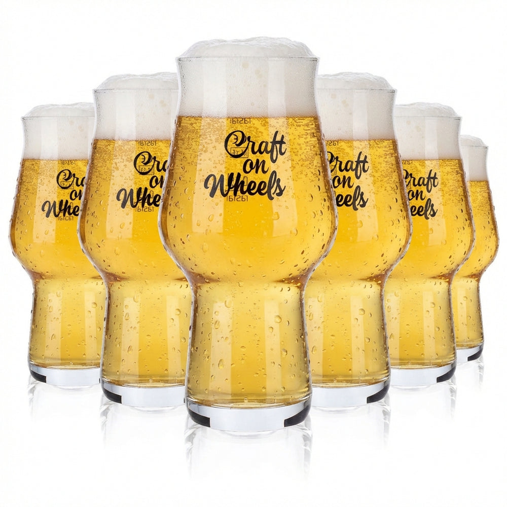 6 verres Rastal 0,4 l « Craft on Wheels » Craft Master One