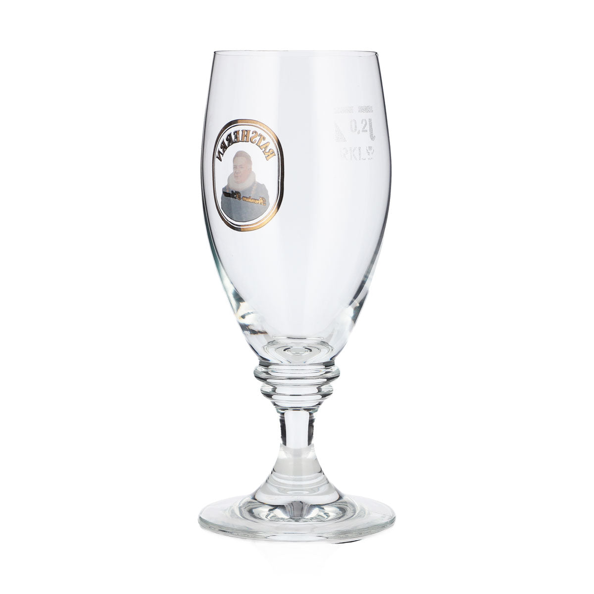 Lot de 6 verres à bière « Ratsherrn » de 0,2 l, forme tulipe, marque Deister Ritzenhoff Cristal (lot de 6) – Vue 4