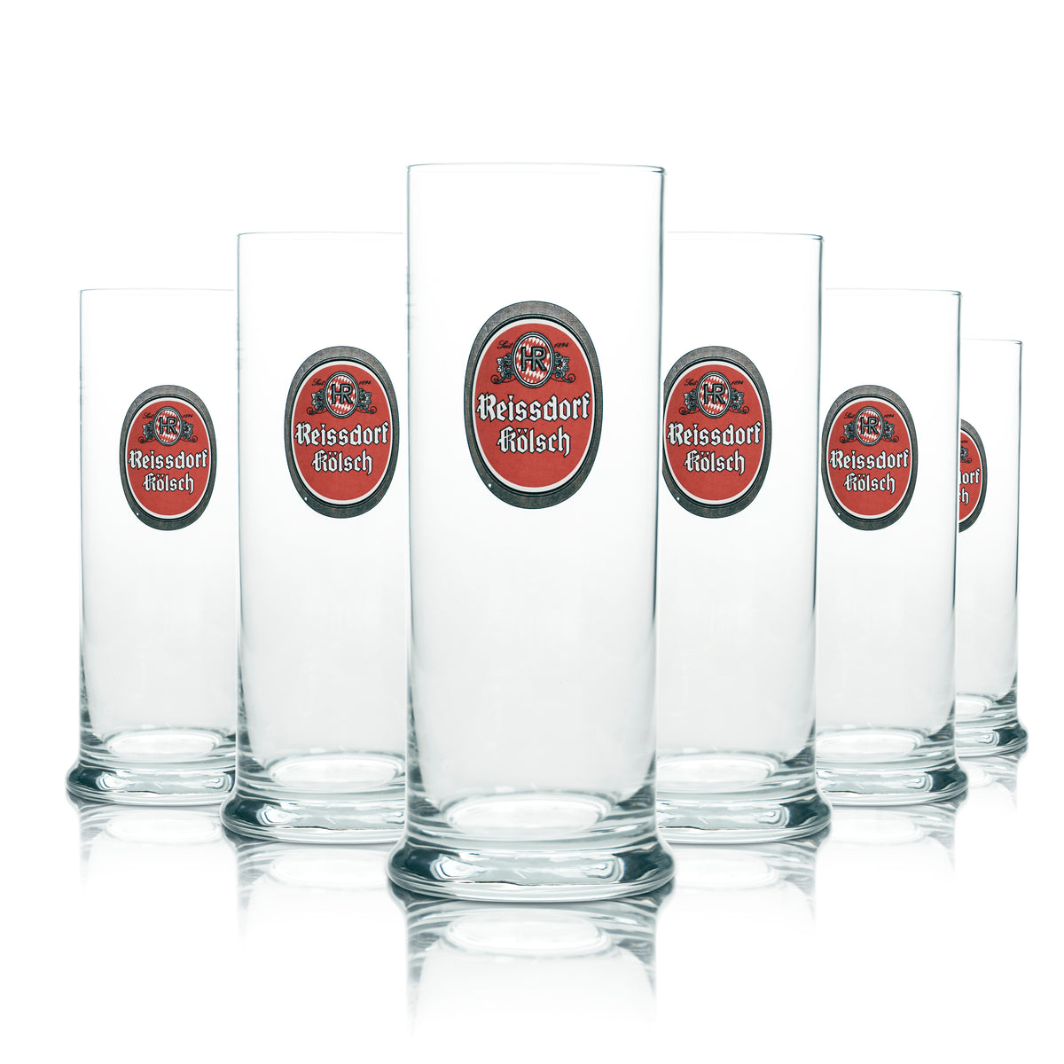 6 verres à bière Reissdorf 0,3 l Kölsch Stange Becher Gläser Cologne Kölschglas Brauer – Vue 4