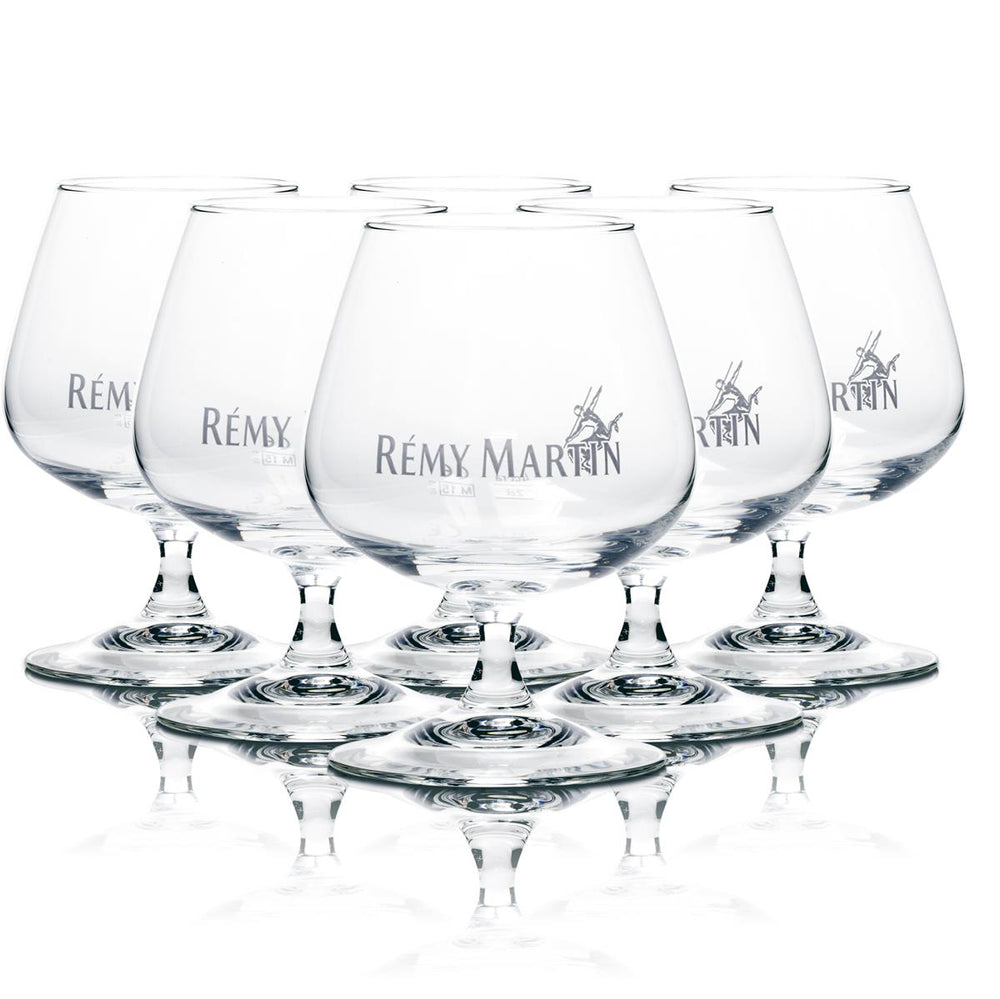 6x Verre à cognac Remy Martin Snifter Tumbler