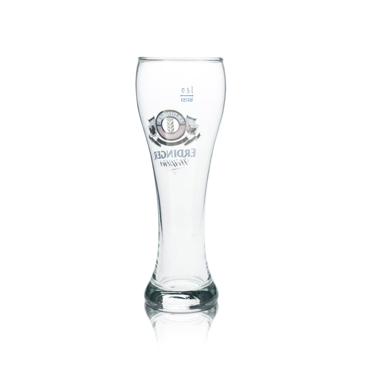 6 verres à bière blanche Erdinger rétro - Set de 0,5 l de verres à bière blanche Hefeweizen, design bavarois – Vue 3