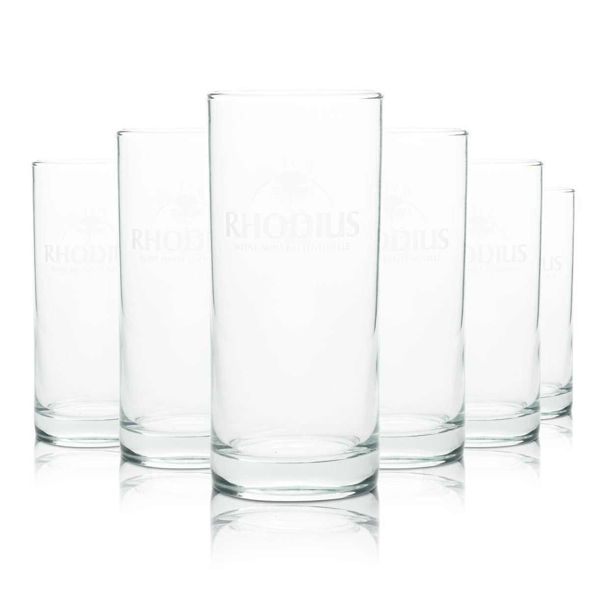 6x Rhodius Verre à eau 0,2 l Gobelet Verres gastronomiques Hôtel Restaurant Bar minéral