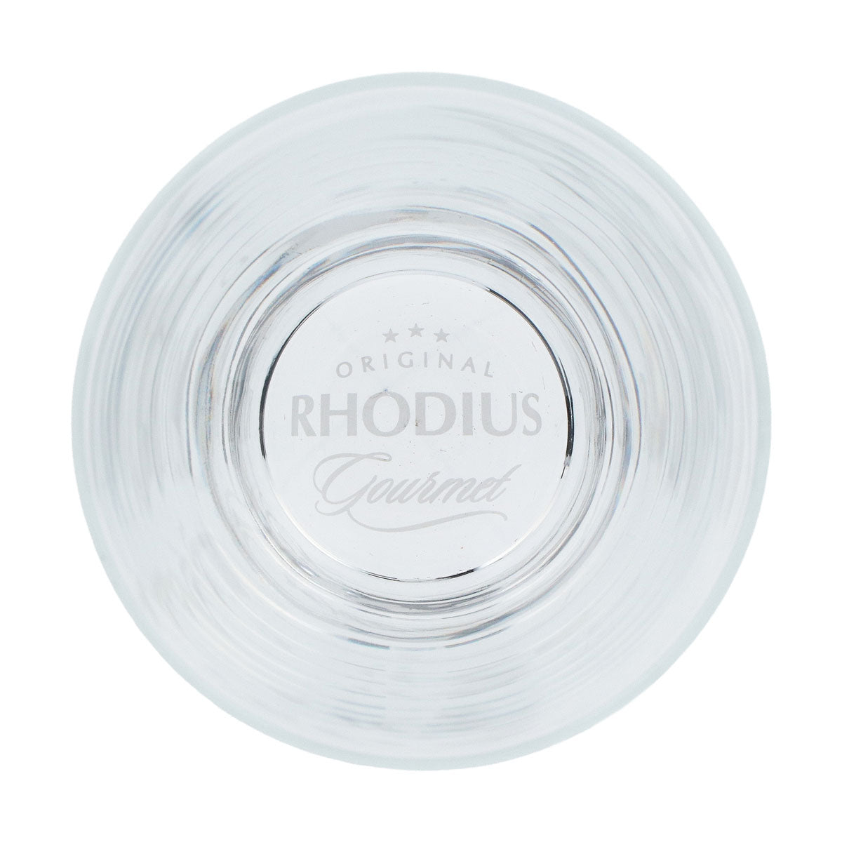 6 verres à eau Rhodius Verres à eau 0,29 l Gobelets Forme en V Inscription au fond – Vue 4