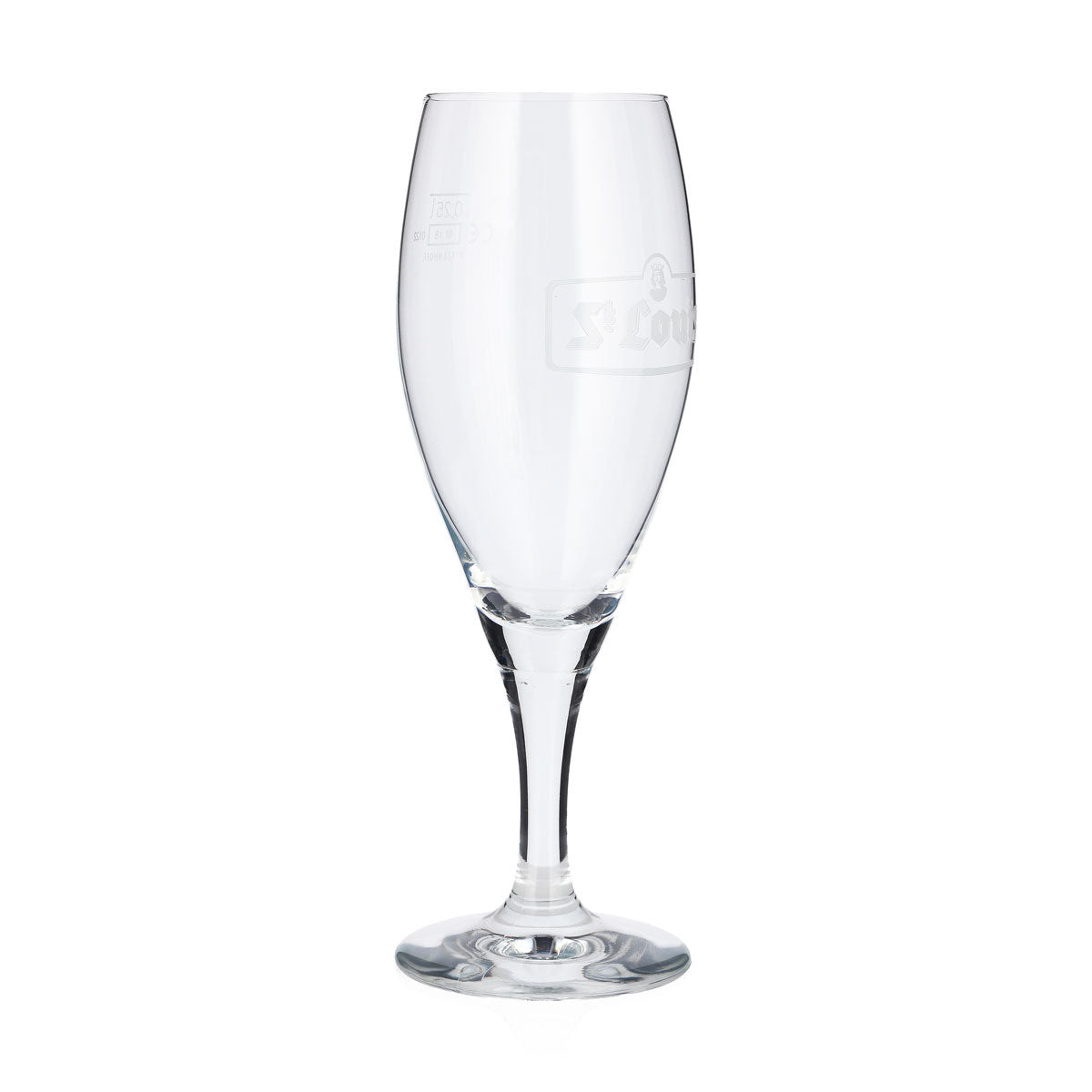 Lot de 6 verres à bière Ritzenhoff de 0,25 l, forme coupe, avec logo blanc – Vue 3