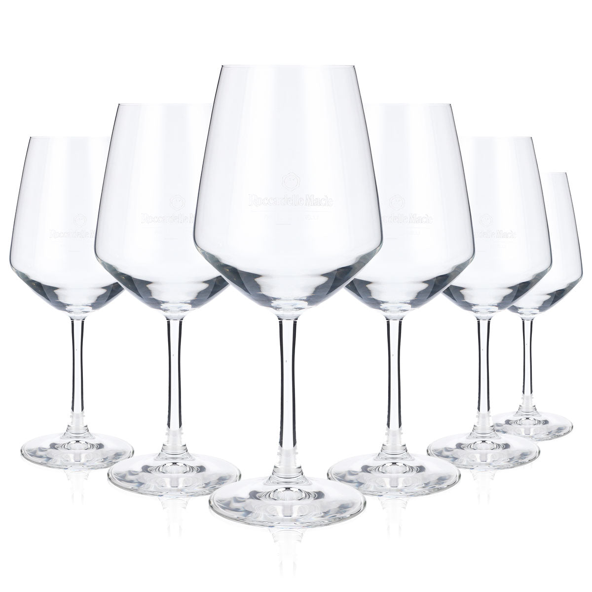 6 verres à vin Rocca delle Macie Verres à vin à pied Verres à vin en verre 0,53 l – Vue 5