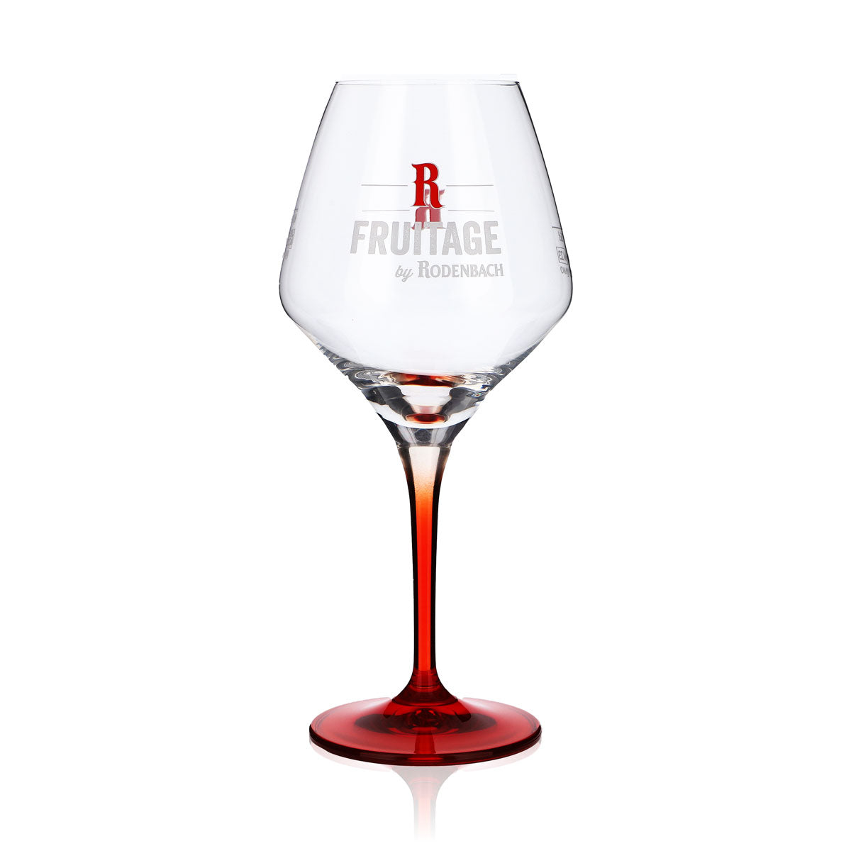 6 verres à bière Rodenbach Verre ballon 0,25 l à pied rouge Belgique « Fruitage » – Vue 2