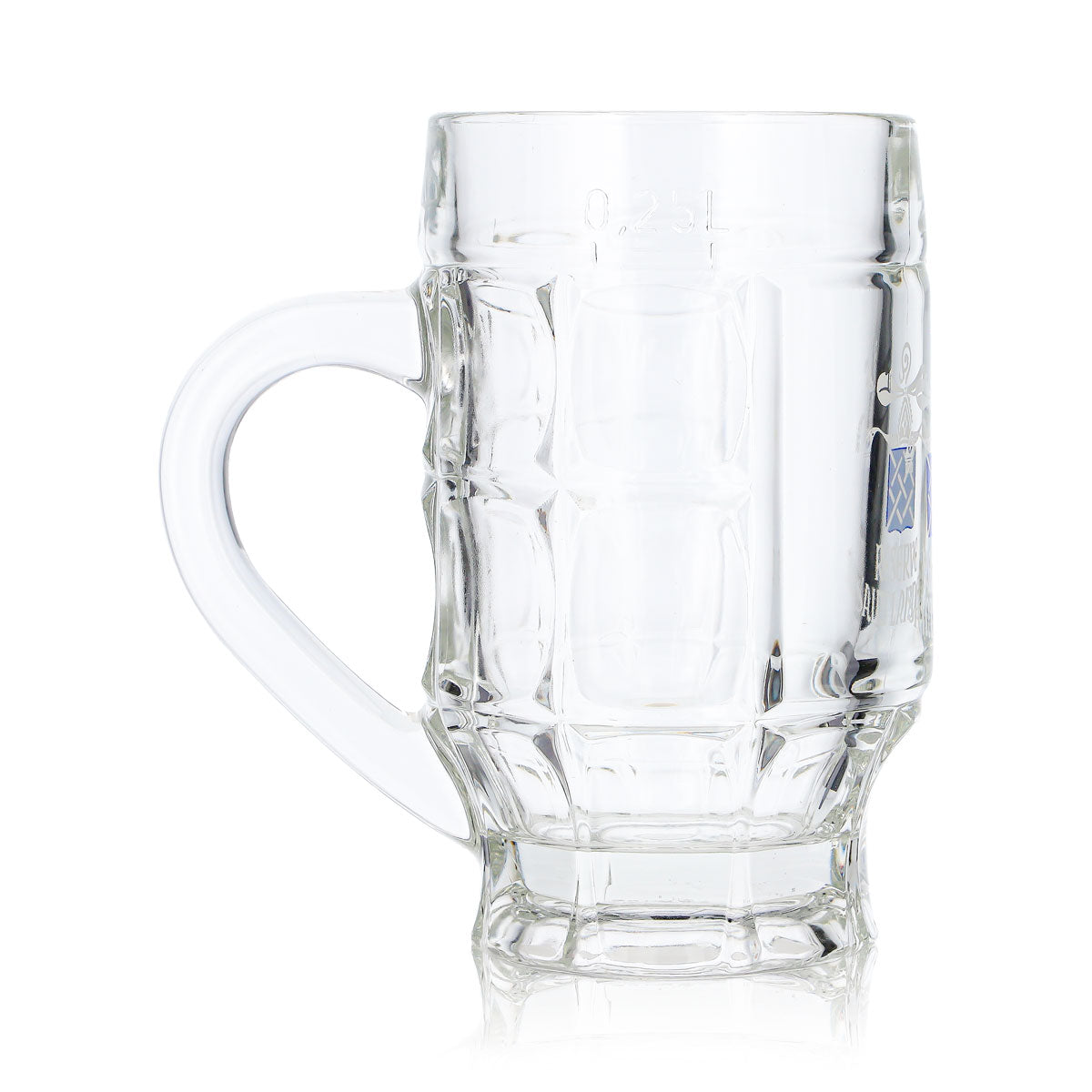 6 verres à bière Saint Landelin, 0,25 l, chope, inscription blanche (lot de 6) – Vue 5