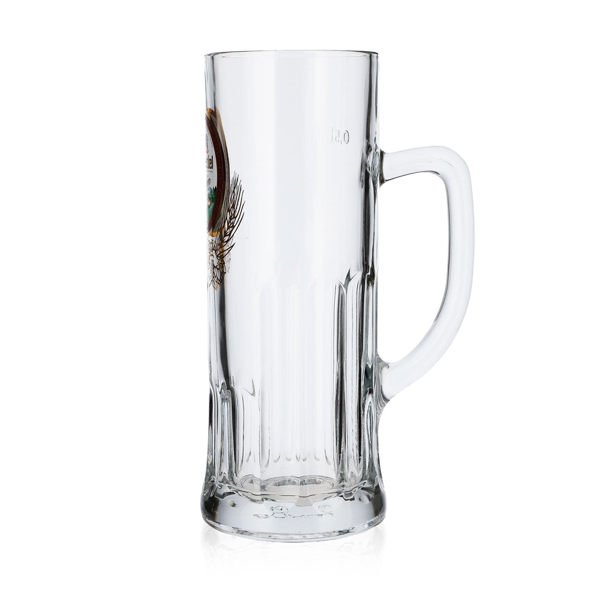 6 verres à bière Scherdel Bierseidel 0,5 l avec décor doré en relief – Vue 6