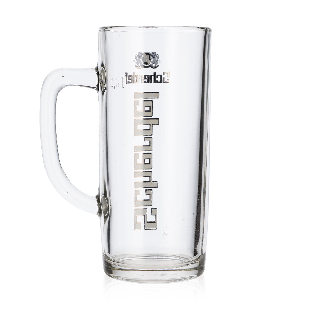 6x Verre à bière Scherdel Bierseidel Bierhumpen 0,5 l Kruge Inscription verticale – Vue 4