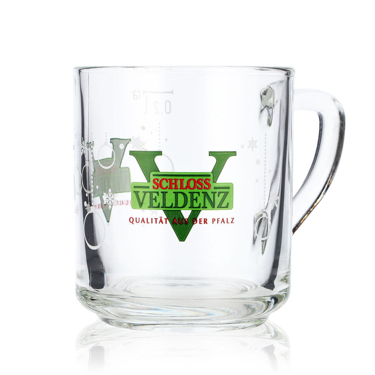 6x Château de Veldenz Tasse à vin chaud Verre à jus 0,2 l Tasse de Noël Rastal – Vue 2