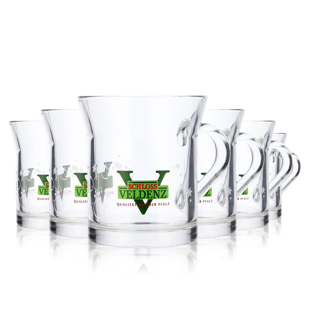 6x Château de Veldenz Verre à jus 0,32 l Tasse à vin chaud Tasse de Noël