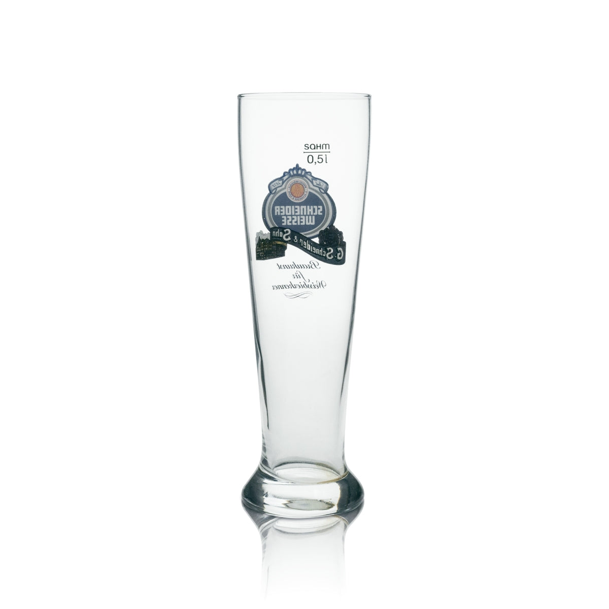 6 verres à bière Schneider Weisse « Braukunst » pour les amateurs de bière blanche, 0,5 l Sahm – Vue 3