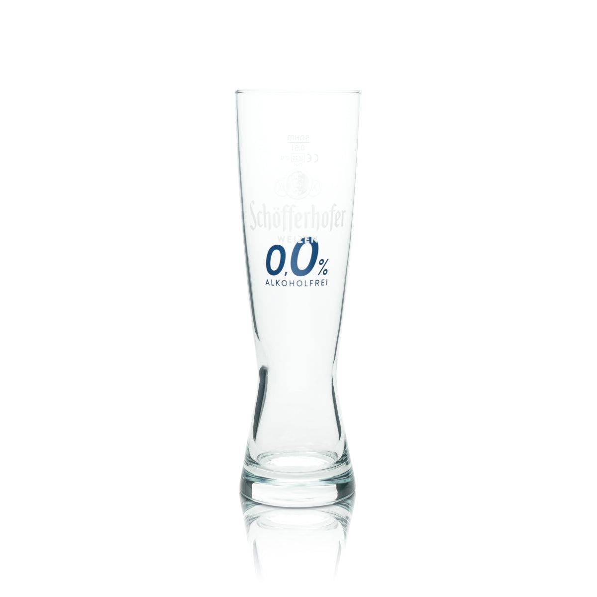 6 verres à bière Schöfferhofer 0,5 l, bière blanche 0,0 % sans alcool, Sahm Hefe Weizen – Vue 2