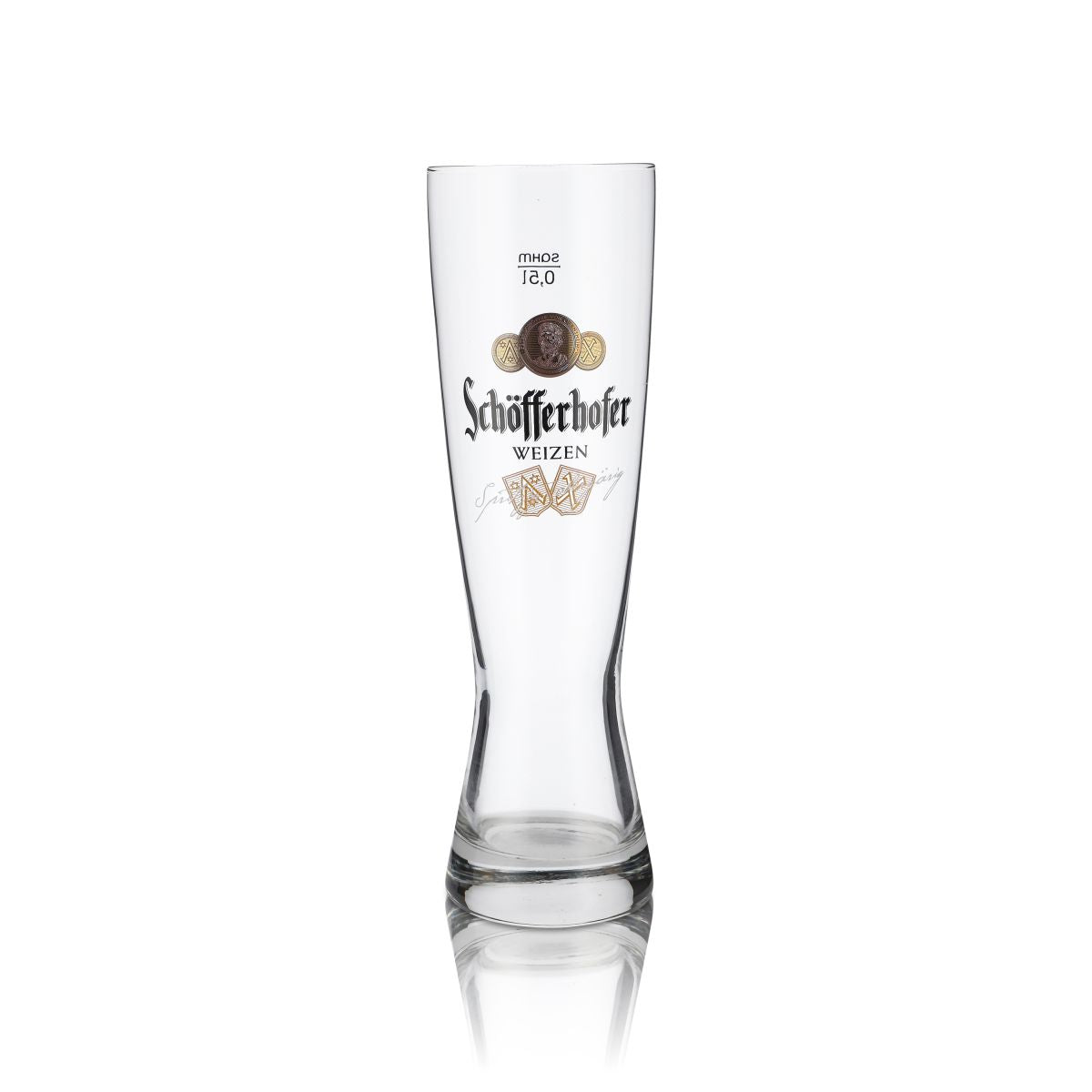 6 verres Schöfferhofer 0,5 l Verres à bière blanche Hefeweizen Set Brasserie Bavière – Vue 2