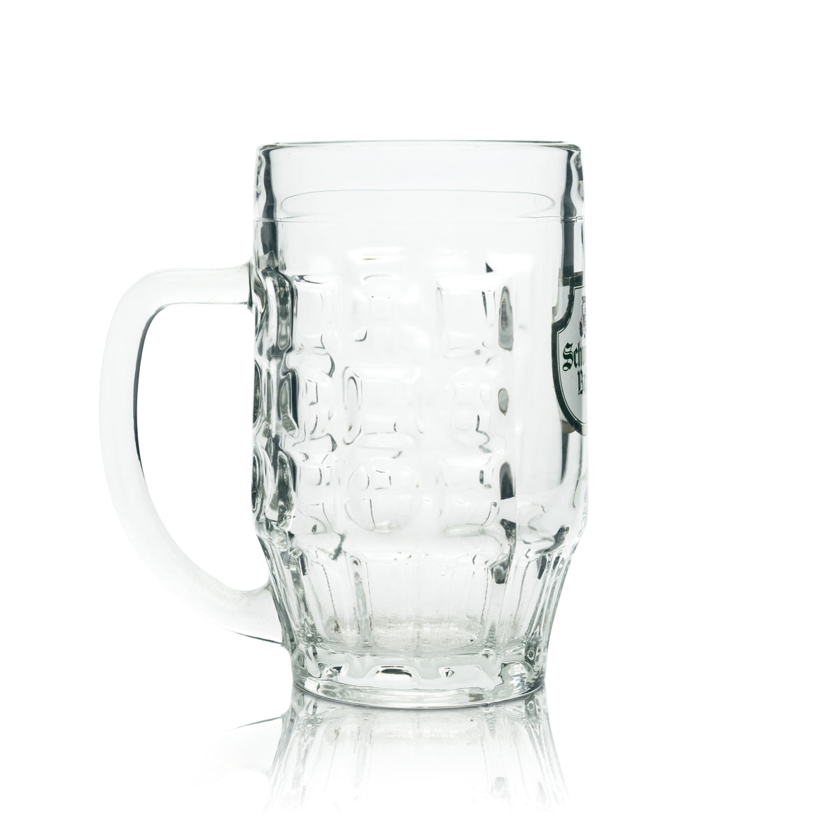 6 verres à bière Schwaben Bräu 0,5 l, chopes Seidel avec anse, brasserie Beer – Vue 3