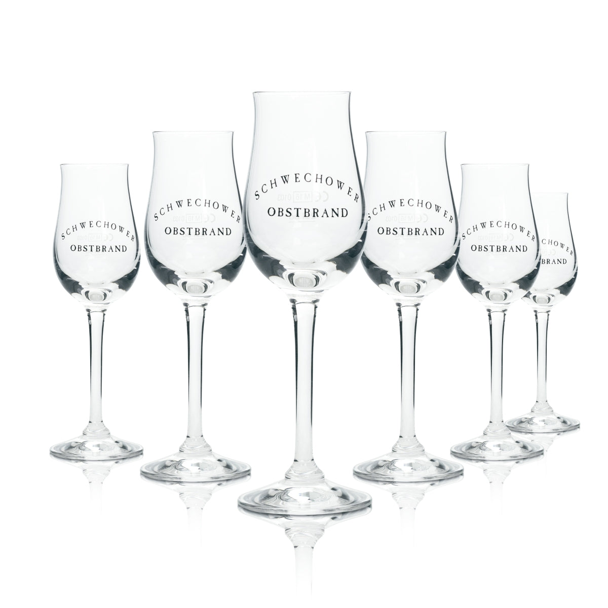 6x Verre à eau-de-vie de fruits Schwechower Nosing 2 cl Verres courts Dégustation Sommelier