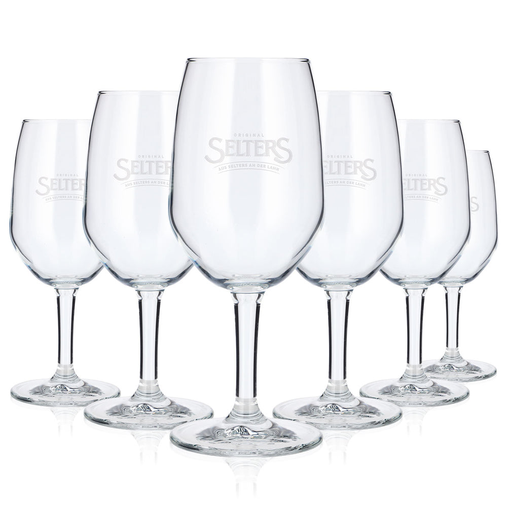6 verres à eau Selters (lot de 6)