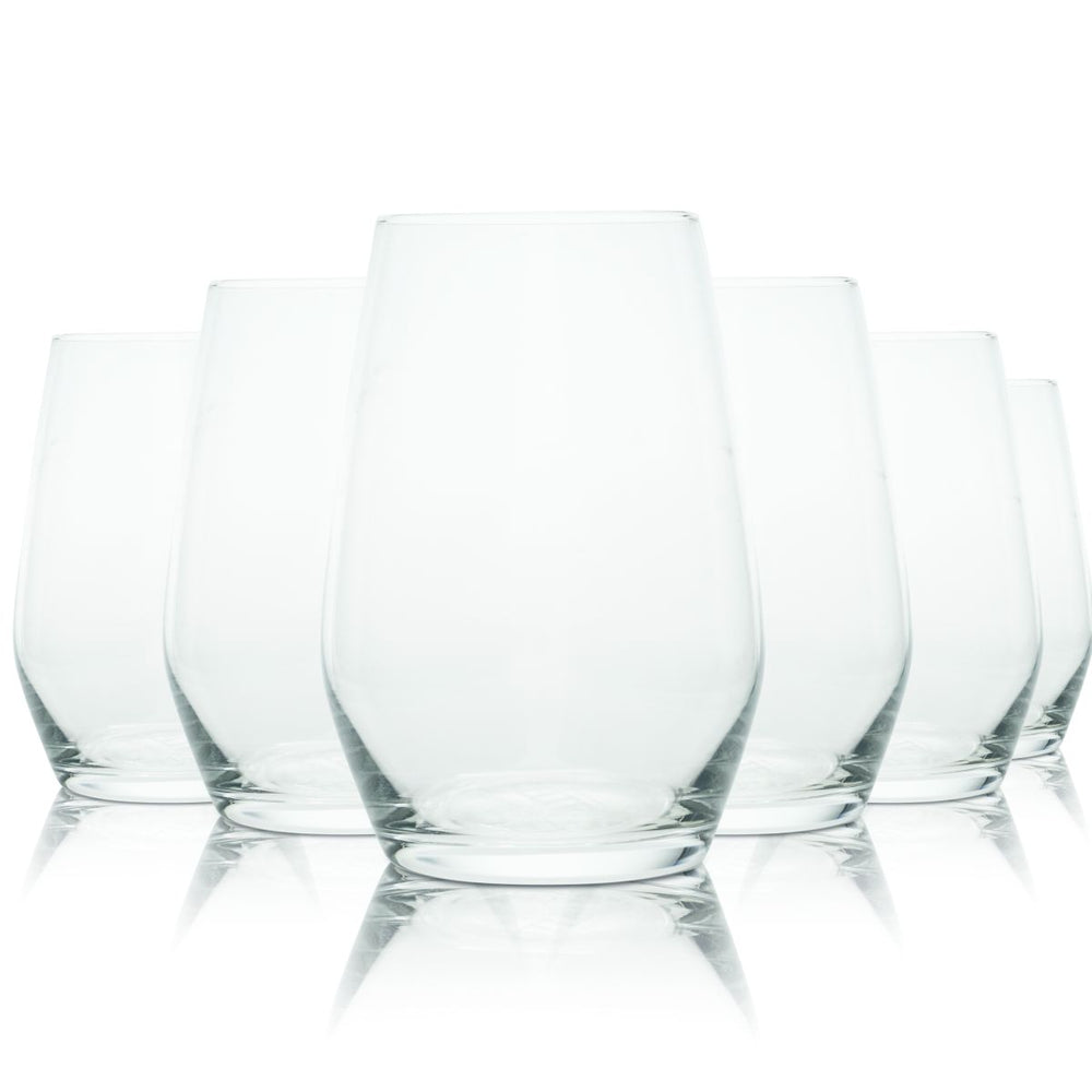 6x verres à eau Selters 0,37 l, gobelets, verres à pied, eau minérale, eau gazeuse, soda