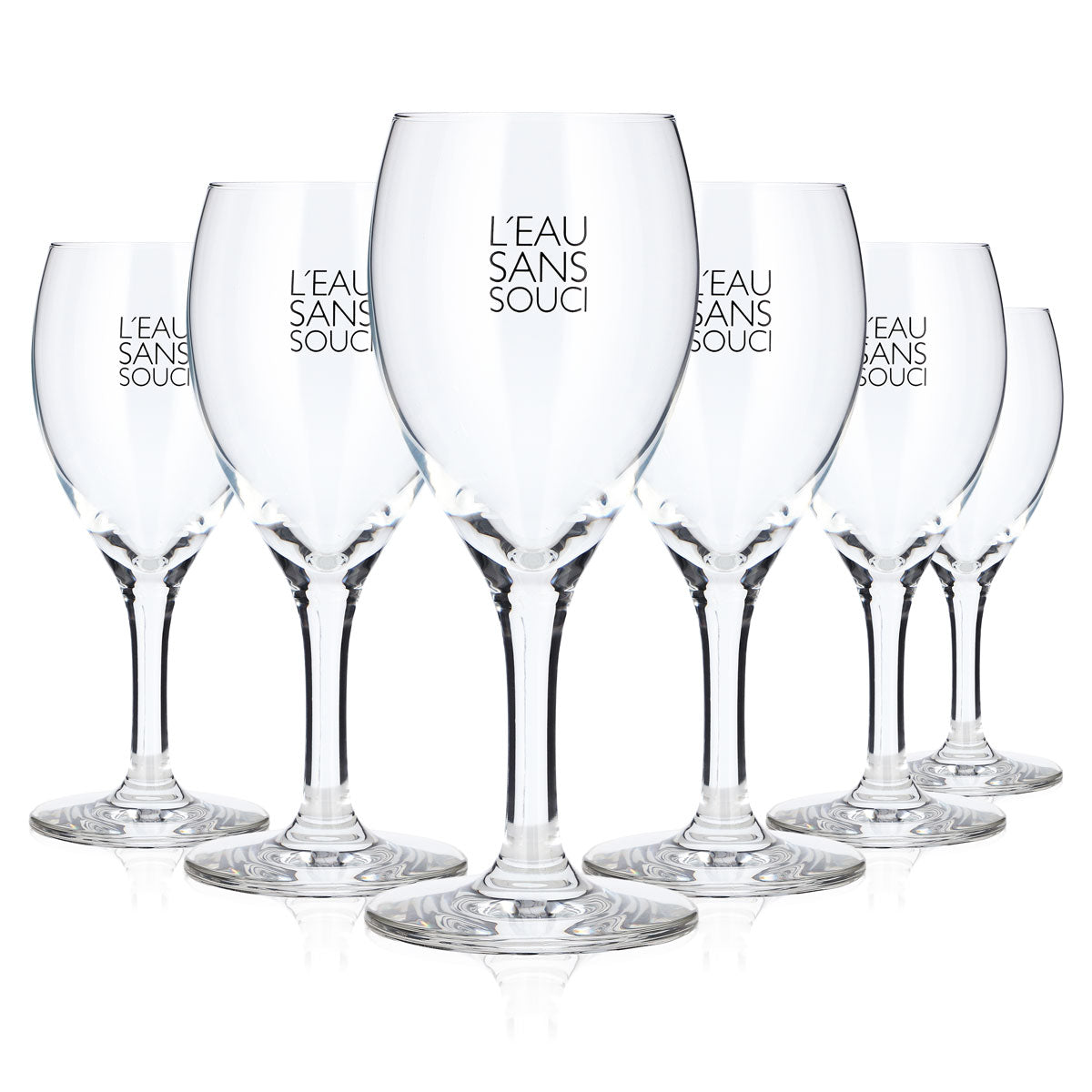 6 verres à whisky Selters de 0,2 l, forme calice, Pyrmont, logo noir Rastal (lot de 6)