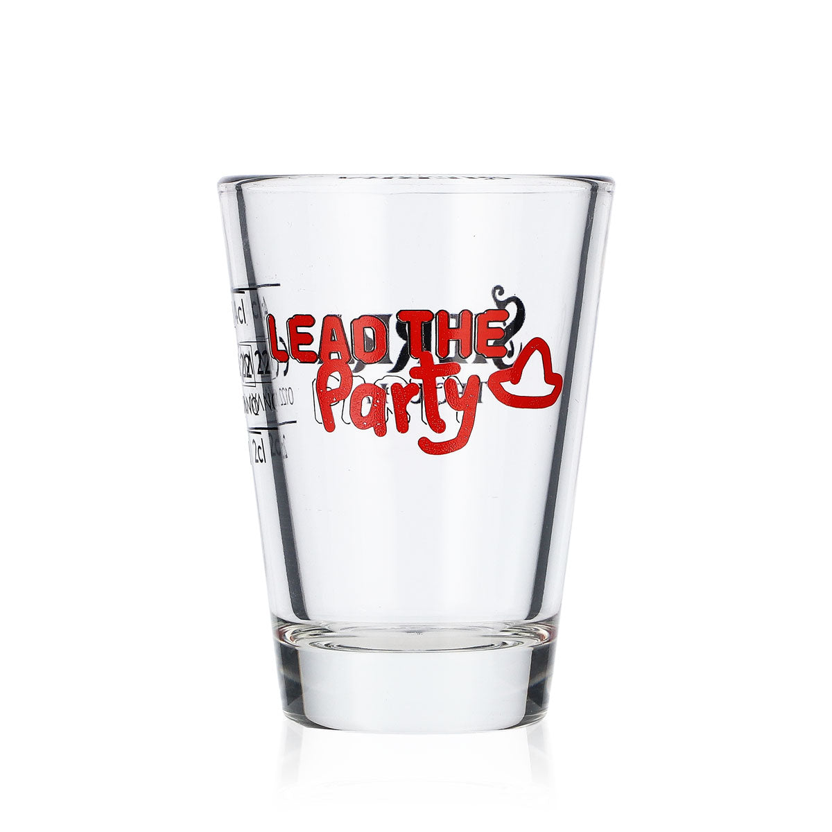 6x Verre à shot Sierra Tequila Stamper Short Party Shot 4 cl « Lead the Party » – Vue 4