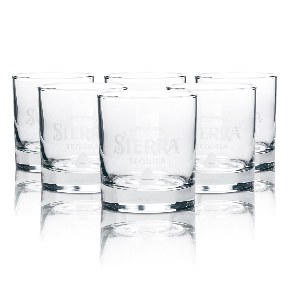 6 verres à tequila Sierra lourds