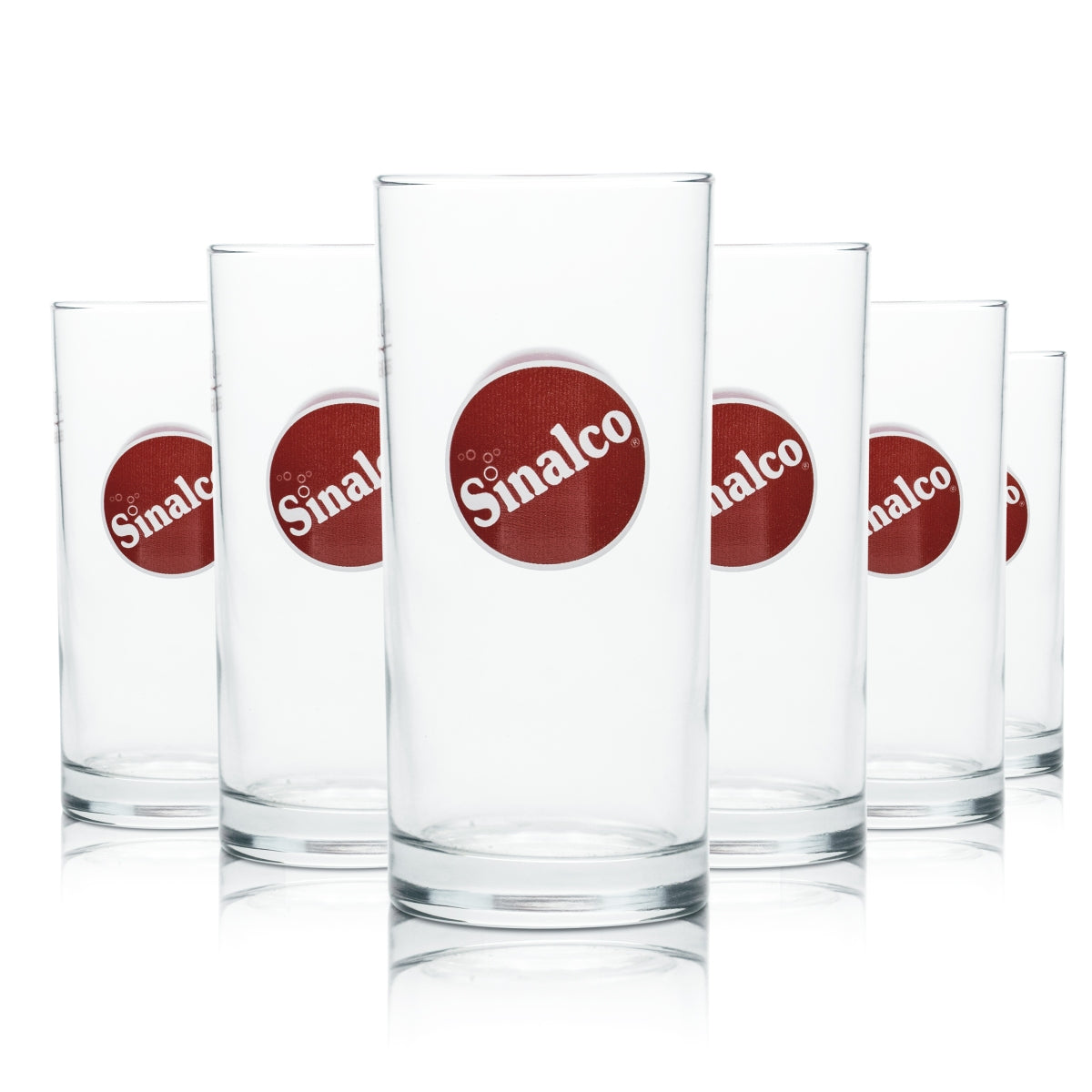 6x Sinalco verre 0,2 l limonade boisson gazeuse verres gobelets tumbler barre cola mix gastro