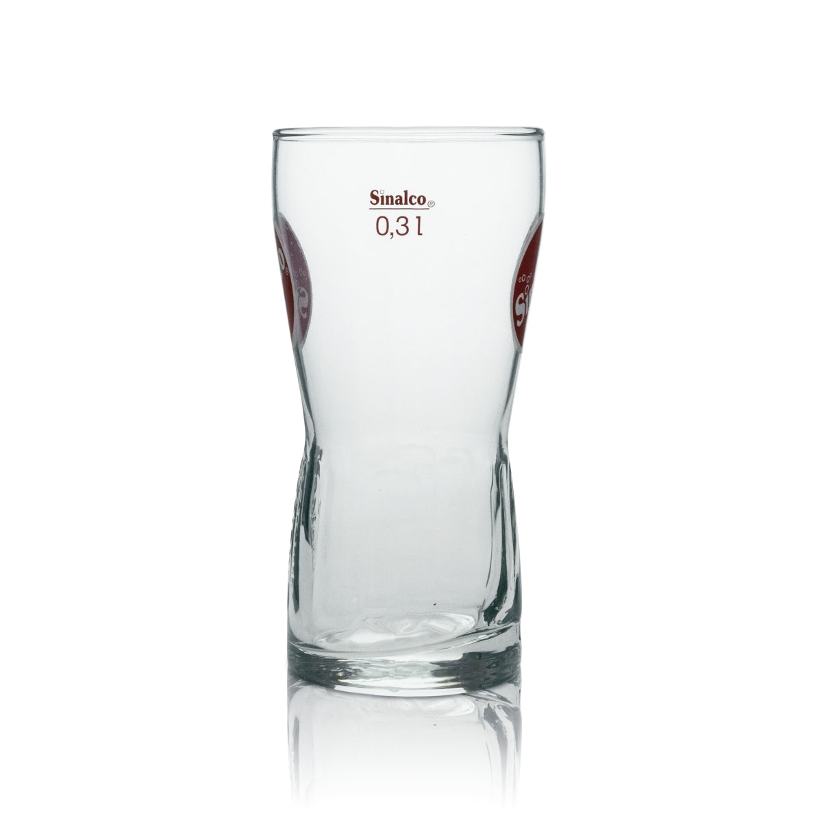 6 verres à long drink Sinalco Softdrink, logo rouge, 300 ml, rastal – Vue 3