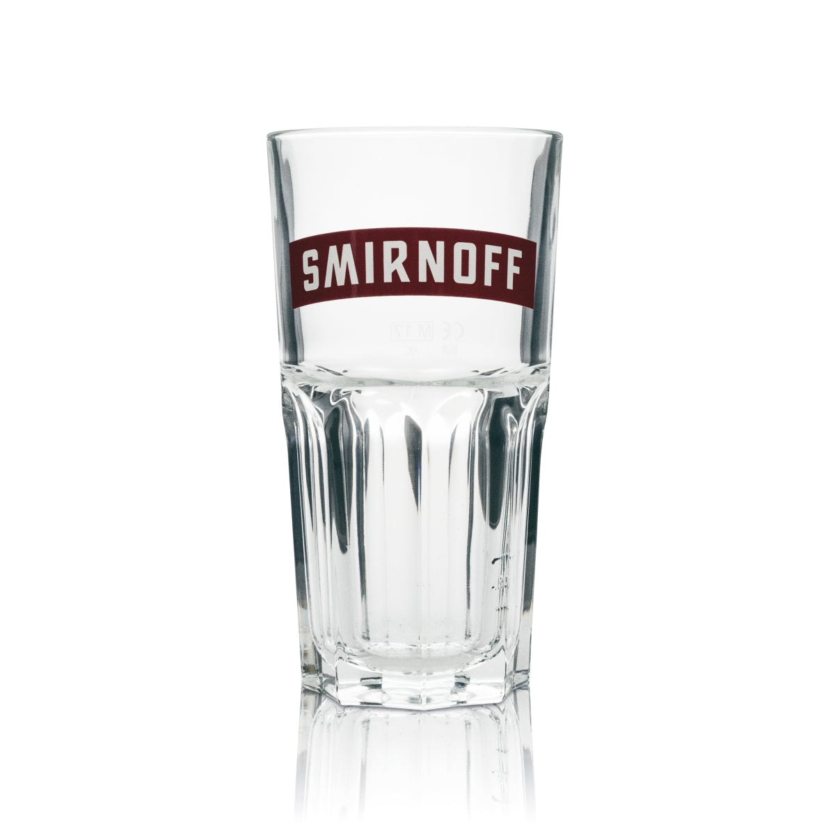 6 verres à vodka Smirnoff 0,29 l Longdrink, inscription rouge – Vue 2