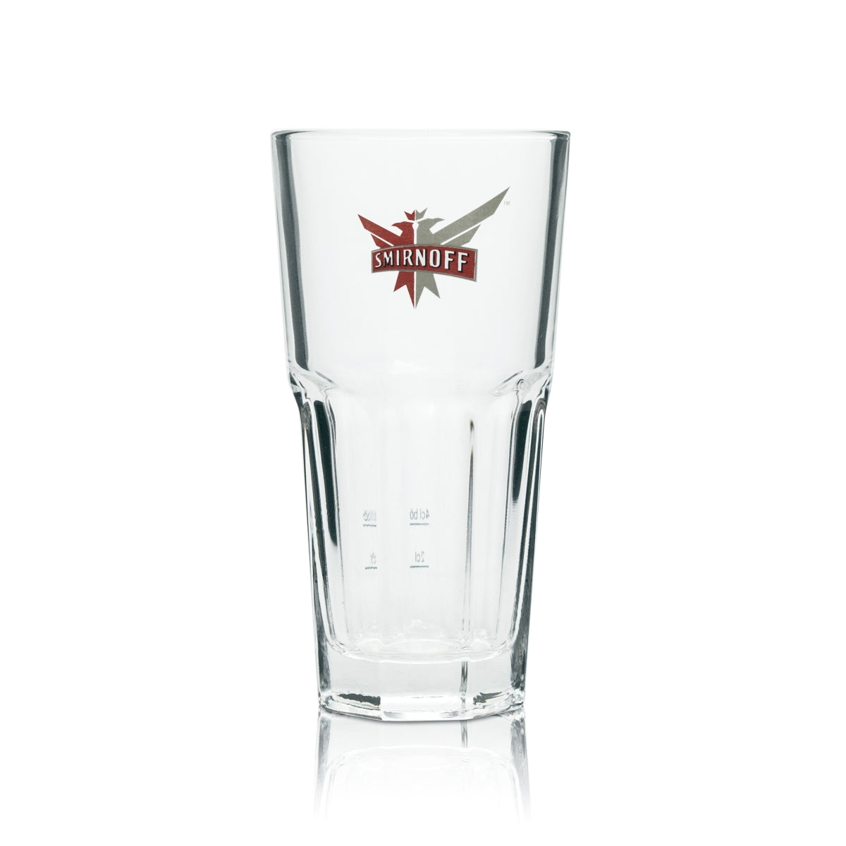 6 verres à long drink Smirnoff Vodka Harley 31 cl Verres à cocktail Bar à vodka 2 cl + 4 cl – Vue 2