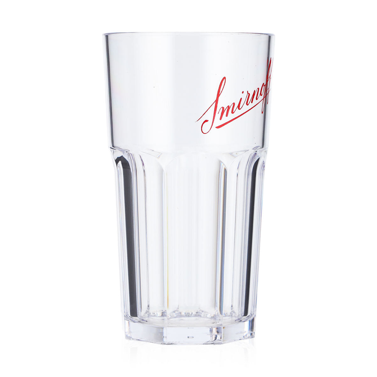 6x Smirnoff Vodka Verre gobelet réutilisable Gobelet de fête Acrylique Plastique 0,3 l Relief – Vue 3