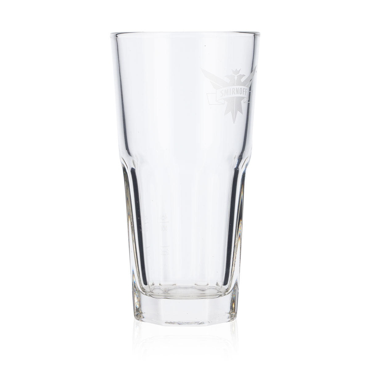 6 verres à vodka Smirnoff Vodka 0,3 l Verre à long drink Logo satiné – Vue 3