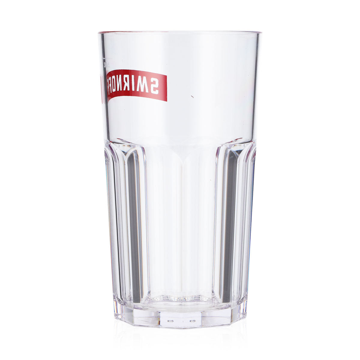 6x Smirnoff Vodka Gobelets réutilisables Gobelets de fête Acrylique/plastique Logo rouge – Vue 4