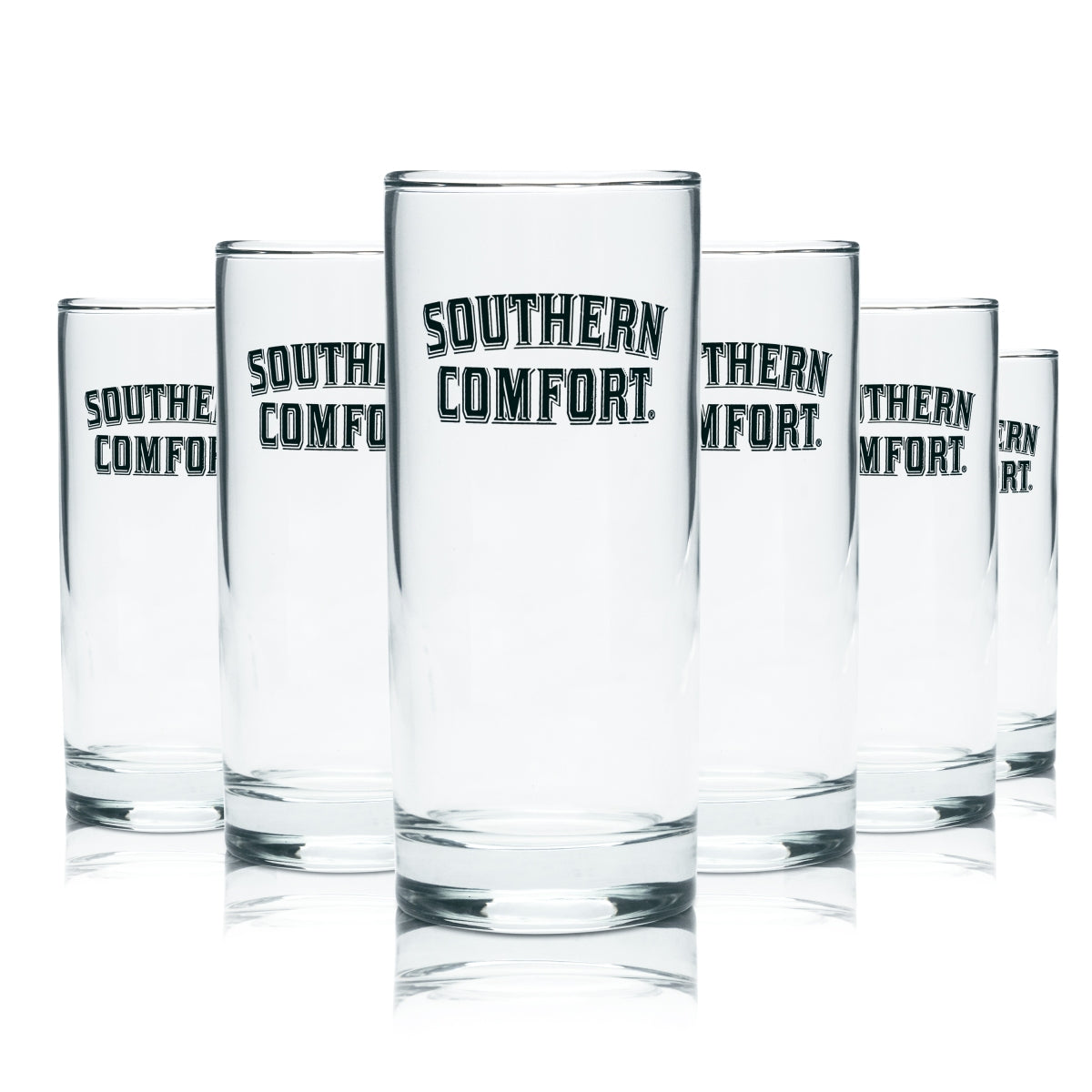 6 verres à whisky Southern Comfort 0,2 l, gobelets, verres à pied, verres de bar