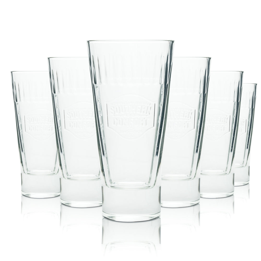 6 verres à whisky Southern Comfort 0,3 l Longdrink Relief Cocktail Gläser Kontur