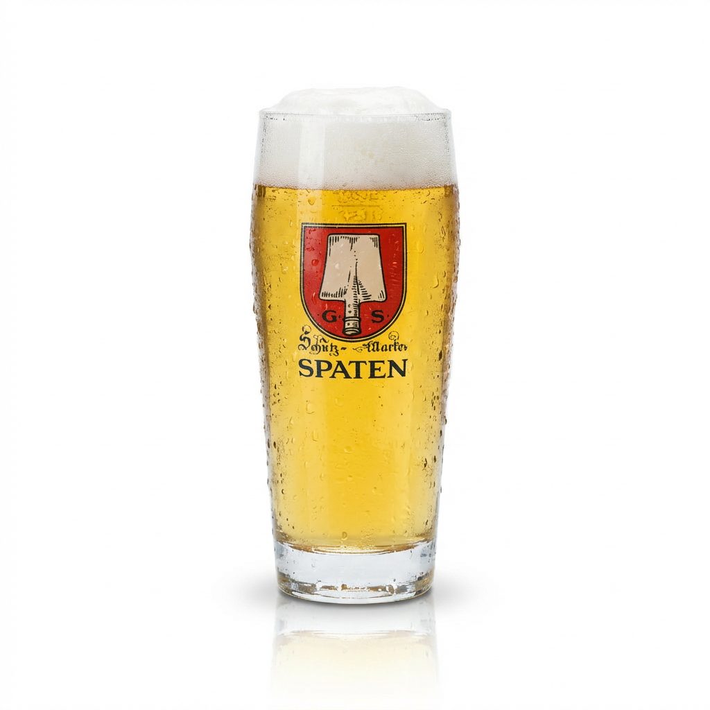 6 verres à bière Spaten 0,5 l Willibecher Munich Hell Verres Brasserie traditionnelle Bavière – Vue 2