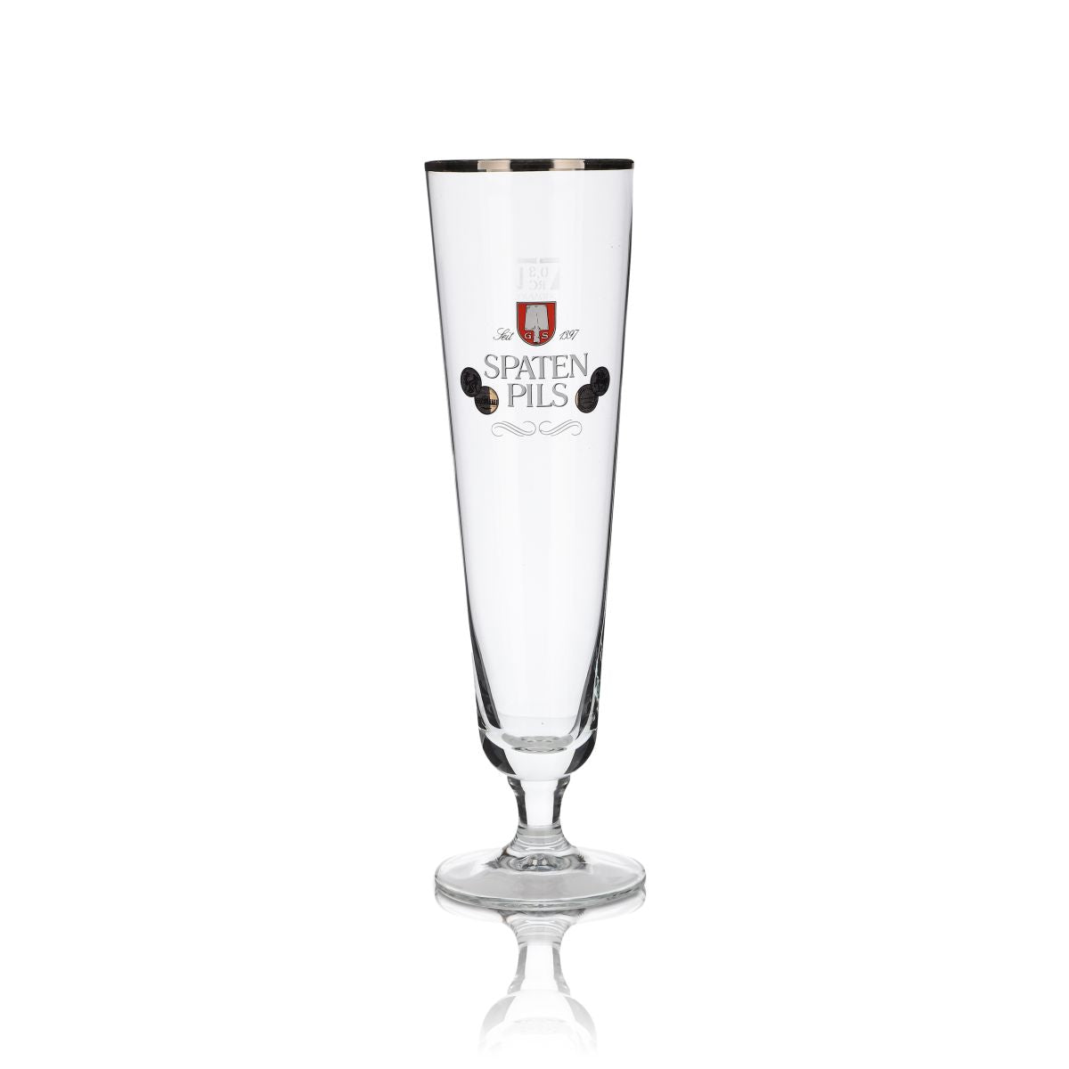 6 verres Spaten 0,3 l Verres à bière en forme de coupe Verres à bière Set de verres à bière Brasserie Bavière Bord doré – Vue 2