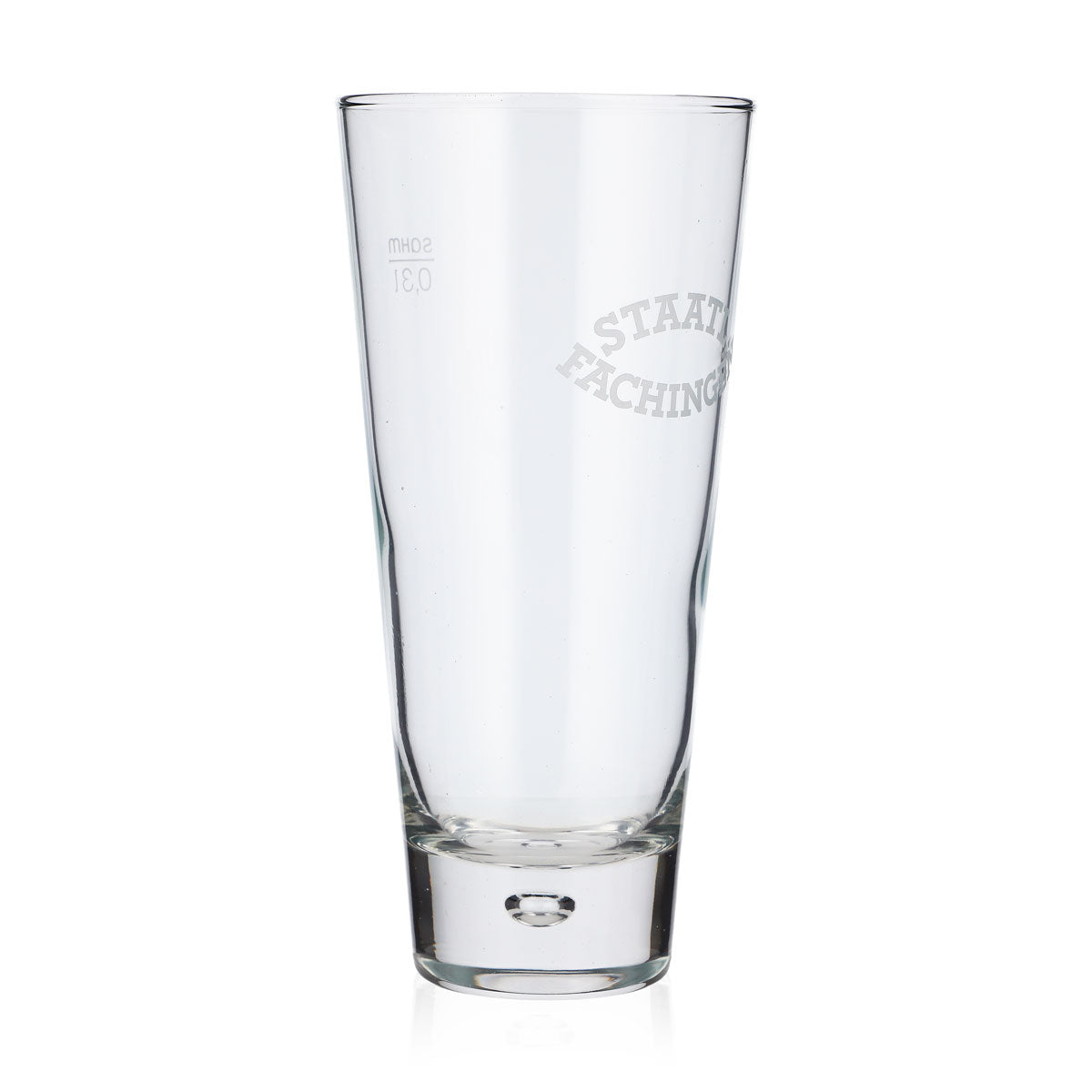 6 verres à eau « Staatl. Fachingen » de type Londrink, 0,3 l, avec fond bombé, couleur Sahm (lot de 6) – Vue 2