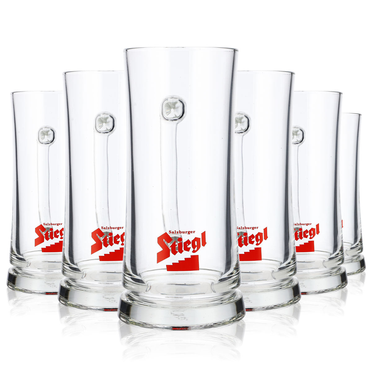6 verres à bière Stiegl 0,5 l, chopes à bière, verres à bière design – Vue 7