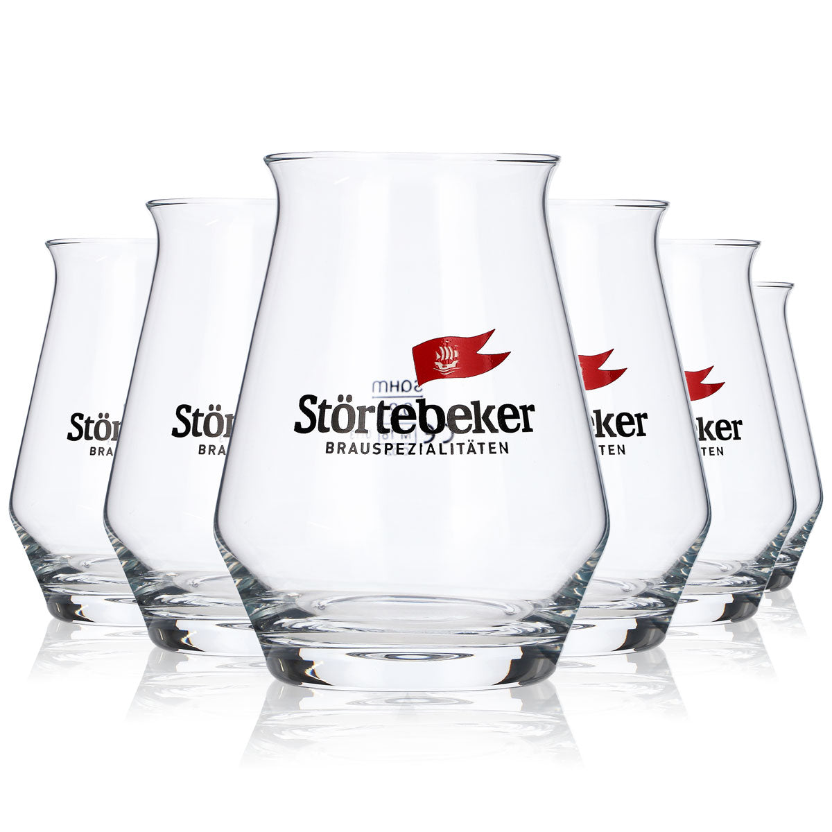 6 verres à bière Störtebeker Verres à bière Verre de dégustation 0,2 l Verre design Tulipe – Vue 5