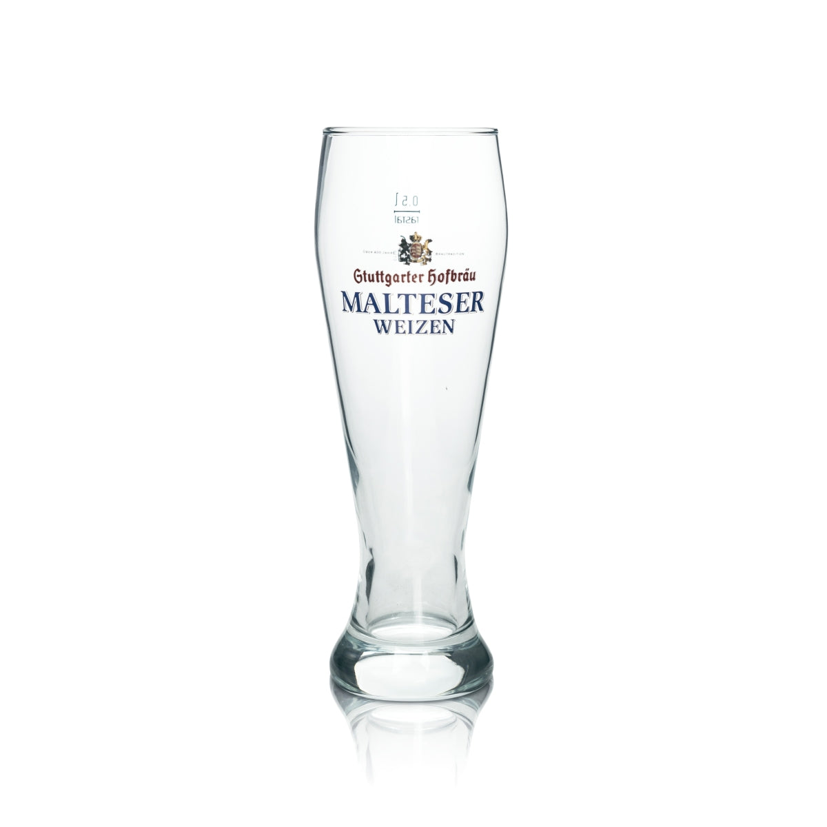 6 verres à bière Stuttgarter Hofbräu 0,5 l Malteser Weizen Sahm Weißbier Brauerei – Vue 2
