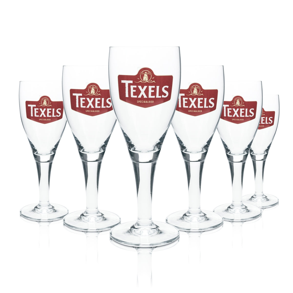 6 verres Texels 0,3 l tulipe calice coupe trophée verres gastronomie bar pub Beer NL