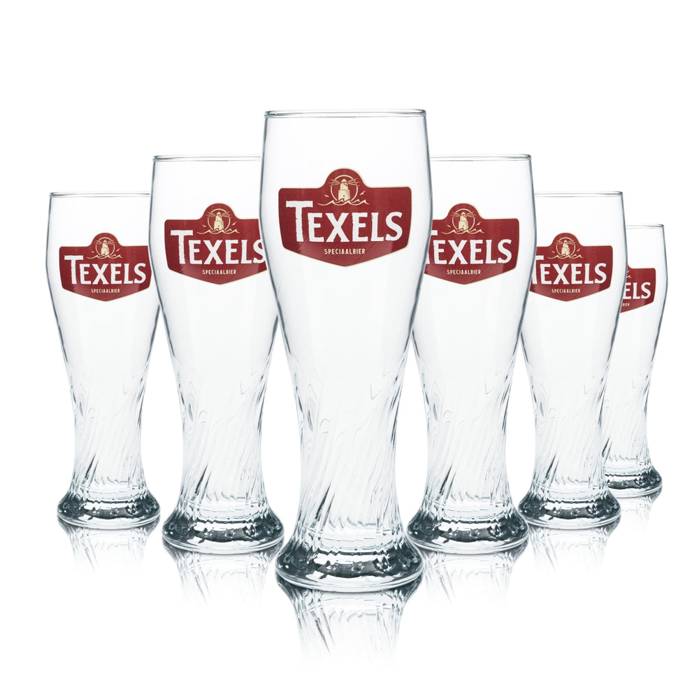 6 verres à bière blanche Texels 0,3 l Verres à levure de blé Contour Gastronomie Bar Pub Beer BEL