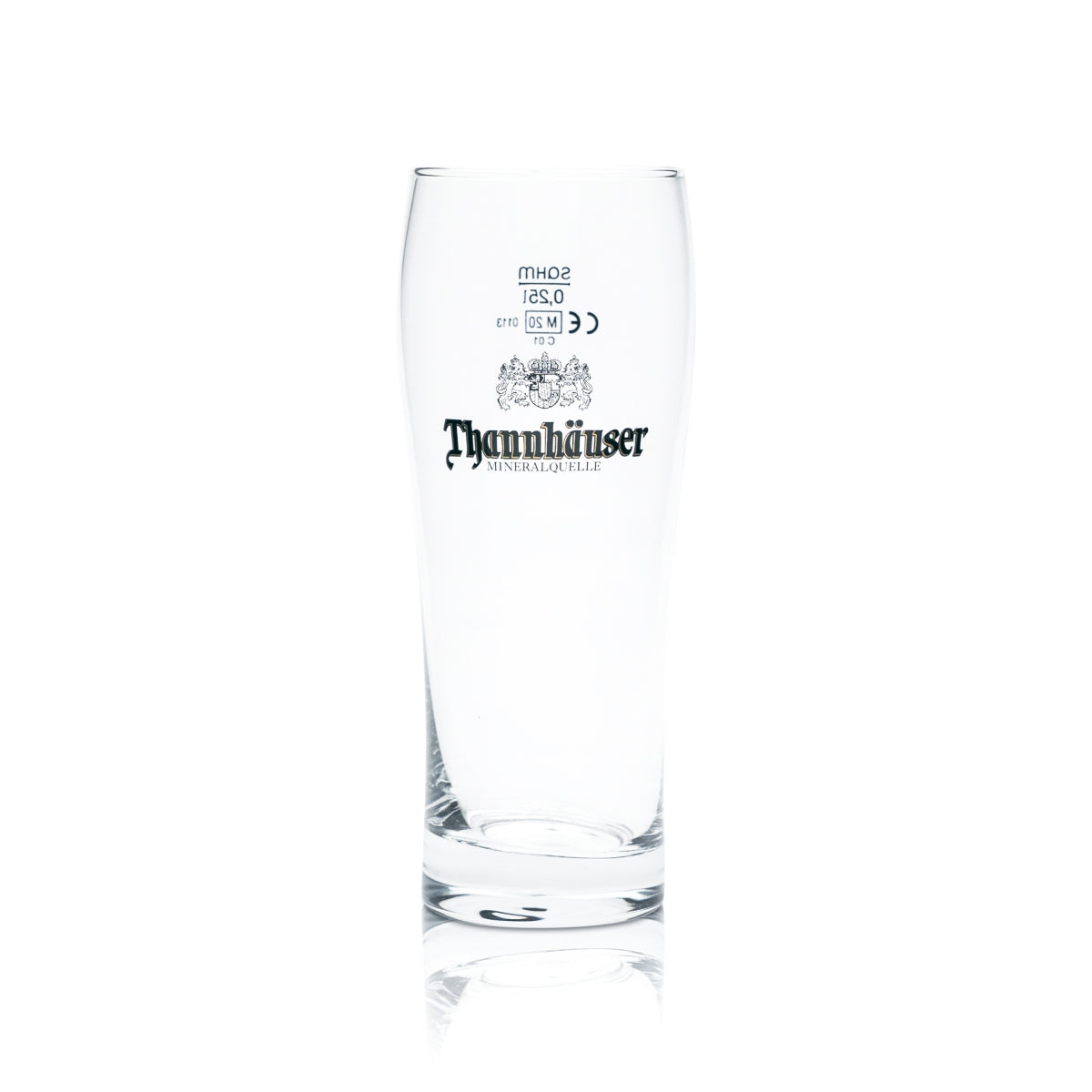 6 verres à bière Thannhäuser 0,25 l Willi Becher Radler Mineralquelle Verres Tumbler – Vue 2