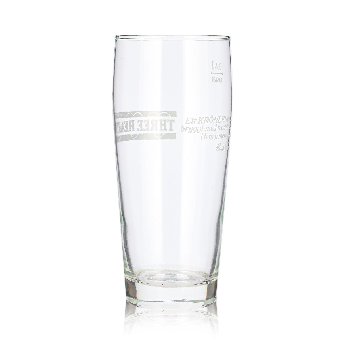 6 verres à bière « Three Hearts » de 0,4 l, modèle « Rastal Willi » (lot de 6) – Vue 4