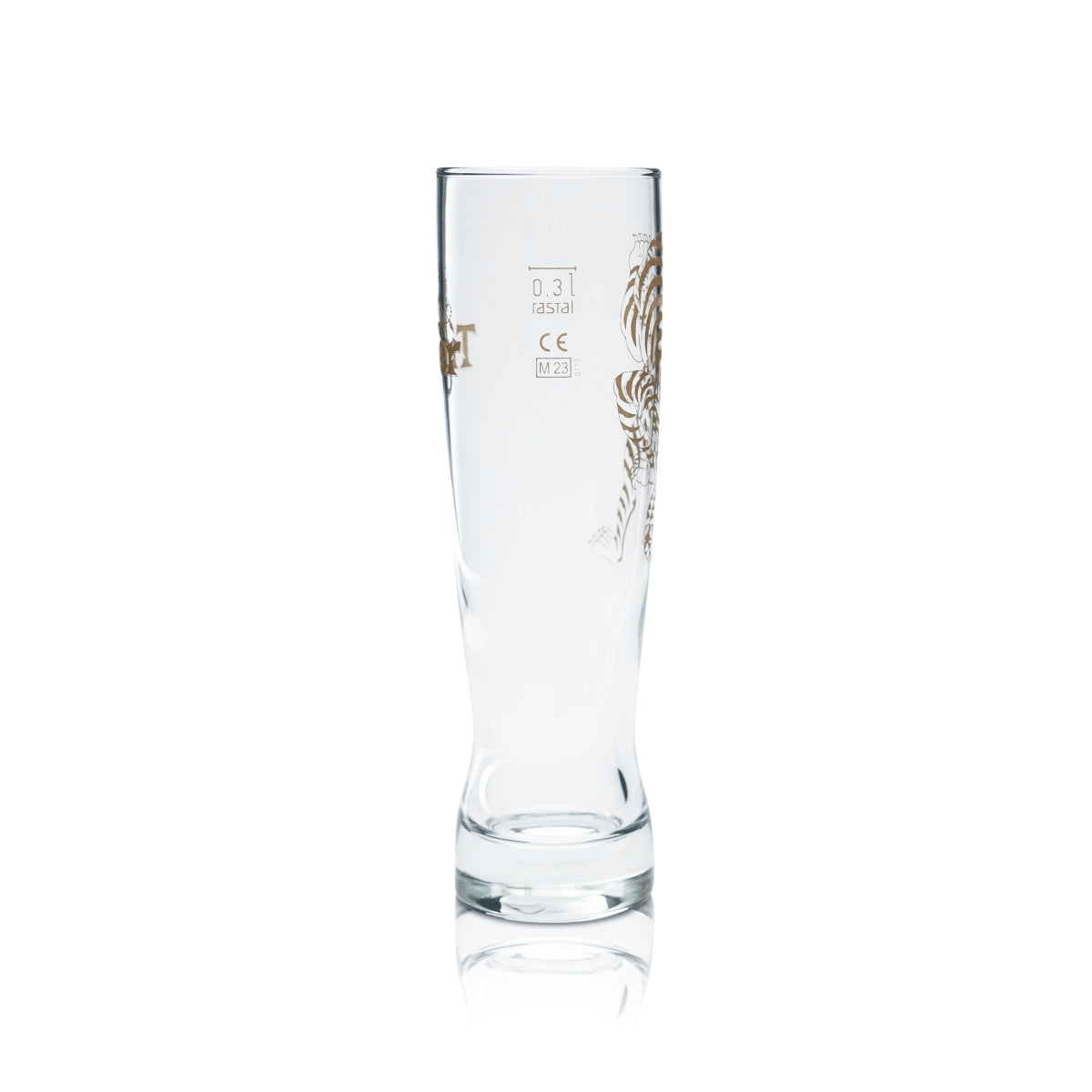 6 verres à bière Tiger 0,3 l, forme tulipe, calibrés, pour la restauration, bière, Singapour, Asie – Vue 4