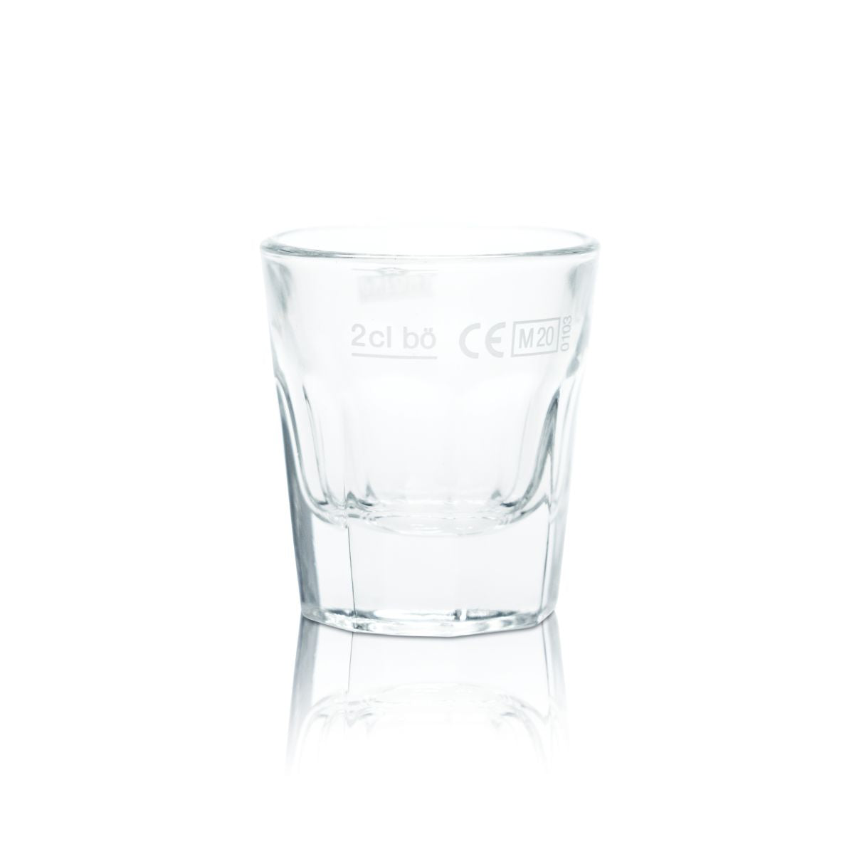 6x Trojka Verre à liqueur 2cl Verre à shot Verres courts Set Stamper Vodka Calibré Gastro – Vue 3