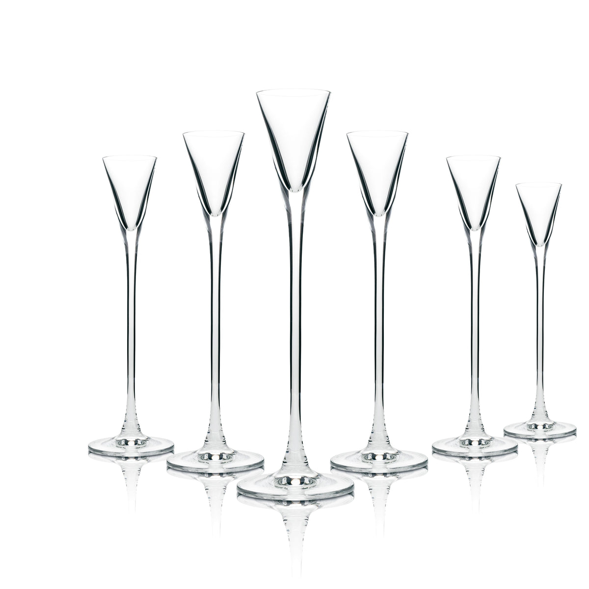 6 verres Underberg 2 cl à pied Design Digestif Verres à schnaps Édition spéciale raffinée